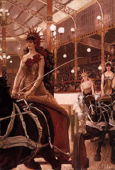 James Tissot The Ladies of the Cars